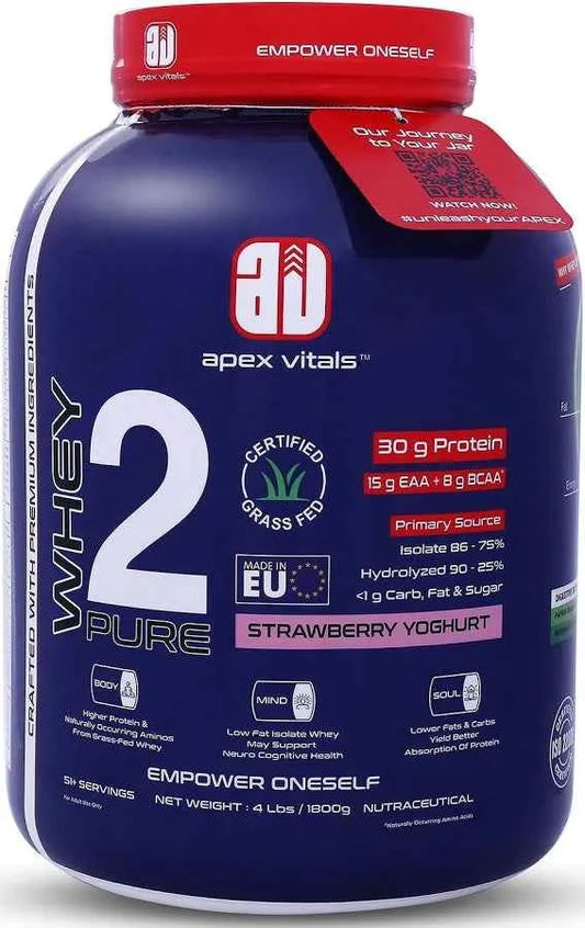 apex vitals whey 2 pure isolate