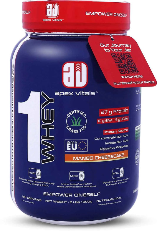 1 whey protein powder mango flavour